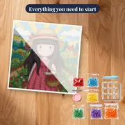 Gorjuss Strawberry Garden Girl – kit ready to start