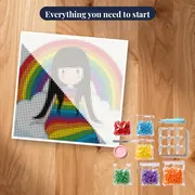 Rainbow Cloud Girl – kit ready to start