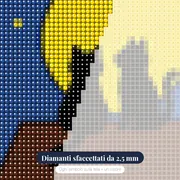 Luna Gialla e Gatti Neri – primo piano dei diamanti