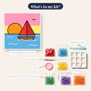 Red Sail Sunset – kit contents