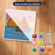 Vela Rossa al Tramonto – kit pronto per iniziare