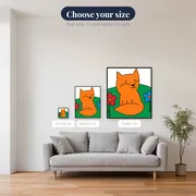 Sunny Meadow Fox – available sizes