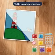 Faro Rosso sulla Collina Verde – kit pronto per iniziare