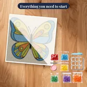 Symmetrical Pop Art Butterfly – kit ready to start