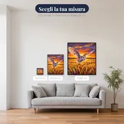 Barbagianni in Volo sul Grano Dorato – misure disponibili