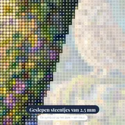 Uil op Oude Muur met Klimop – close-up van de steentjes
