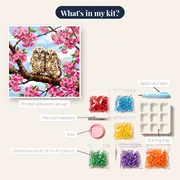 Blossom Branch Owlets – kit contents