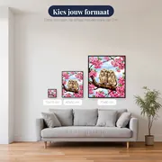 Twee Uilskuikens in Kersenbloesem – beschikbare formaten