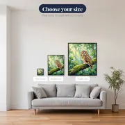 Misty Woodland Tawny Owl – available sizes