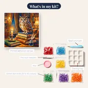 The Scholar Owl Library – kit contents