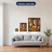 The Scholar Owl Library – available sizes