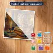 Le Hibou Sage aux Lunettes – kit prêt à commencer