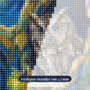 Uil in Nachtelijk Bos – close-up van de steentjes