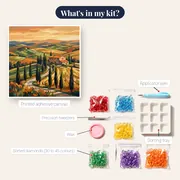 Tuscan Golden Hour Hills – kit contents