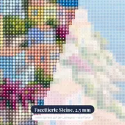 Pastellhäuser über der Amalfiküste – Nahaufnahme der Steine