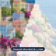 Positano sulla Costiera Amalfitana – primo piano dei diamanti