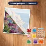 Maisons Pastel de Positano – kit prêt à commencer