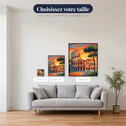 Le Colisée au Ciel Doré – tailles disponibles