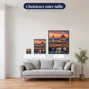 Florence au Crépuscule – tailles disponibles