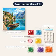 Villa Elegante sul Lago di Como – contenuto del kit