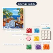 Sicilian Lemon Terrace – kit contents