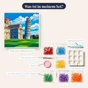 Schiefer Turm von Pisa – Inhalt des Sets