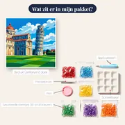 Scheve Toren van Pisa – inhoud van het pakket