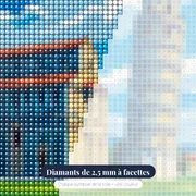 Pise sous le Ciel Bleu – gros plan des diamants