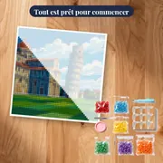 Pise sous le Ciel Bleu – kit prêt à commencer