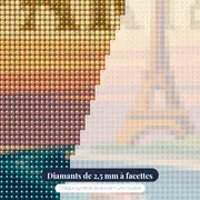 Paris au Coucher du Soleil – gros plan des diamants