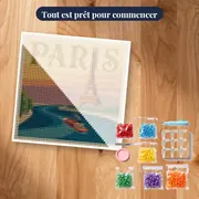 Paris au Coucher du Soleil – kit prêt à commencer