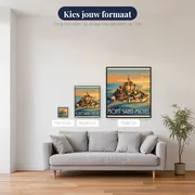 Gouden Uur boven Mont Saint-Michel – beschikbare formaten