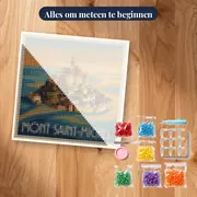 Gouden Uur boven Mont Saint-Michel – pakket klaar om te beginnen