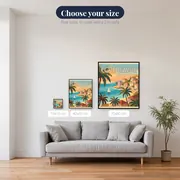 Côte d’Azur Coastal Escape – available sizes