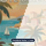 Türkisfarbene Küste im Retro-Sonnenlicht – Nahaufnahme der Steine