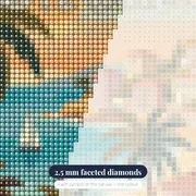 Côte d’Azur Coastal Escape – diamond close-up