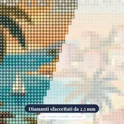Costa Azzurra al Tramonto – primo piano dei diamanti