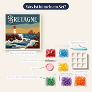 Bretagne am roten Leuchtturm – Inhalt des Sets