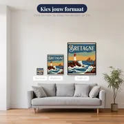 Vuurtoren aan de Bretonse Kust – beschikbare formaten