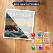 Faro Bretone tra le Onde – kit pronto per iniziare