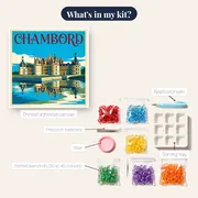 Chambord Reflections Travel Poster – kit contents