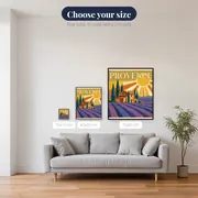 Provence Lavender Fields and Stone Farmhouse – available sizes