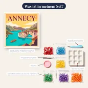 Türkisfarbener See von Annecy – Inhalt des Sets
