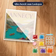 Türkisfarbener See von Annecy – Set bereit zum Loslegen