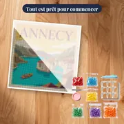Barque sur le lac d’Annecy – kit prêt à commencer