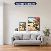Giardino Zen con Acero Rosso – misure disponibili