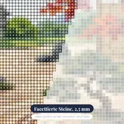 Japanischer Zen-Garten mit rotem Ahorn – Nahaufnahme der Steine