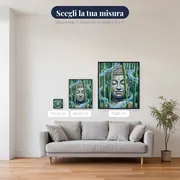 Testa di Buddha tra i Bambù – misure disponibili