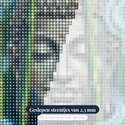 Boeddha in Bamboemist – close-up van de steentjes
