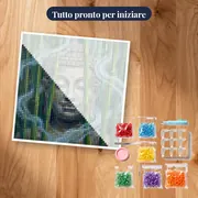 Testa di Buddha tra i Bambù – kit pronto per iniziare